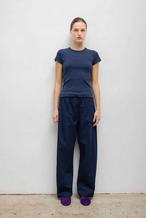 Nando Slim Fit Tee - Midnight Melange - Image 3