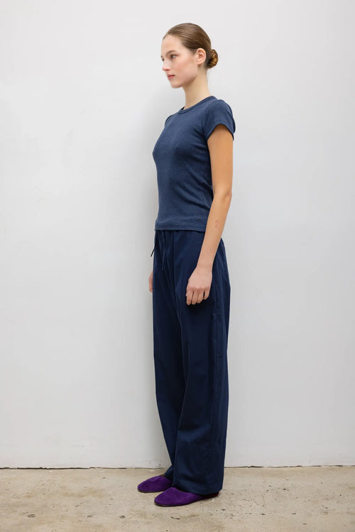 Nando Slim Fit Tee - Midnight Melange - Image 5