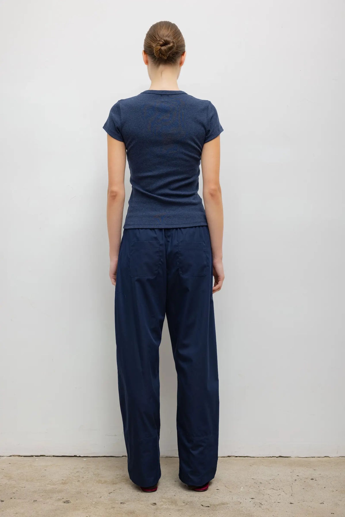 Nando Slim Fit Tee - Midnight Melange - Image 6