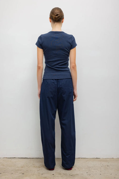 Nando Slim Fit Tee - Midnight Melange - Image 6
