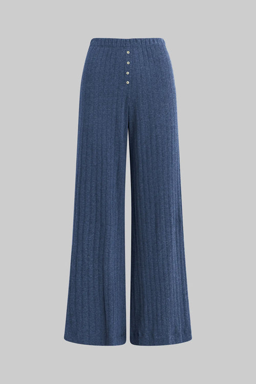 Pointelle Boxer Pant - Midnight Melange - Image 2