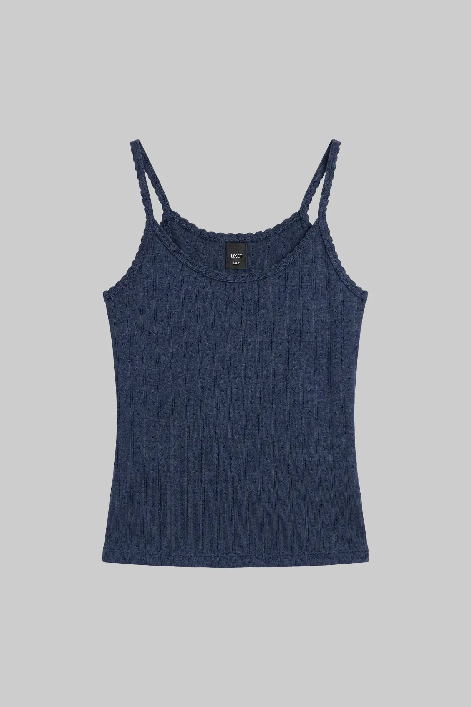Pointelle Tank