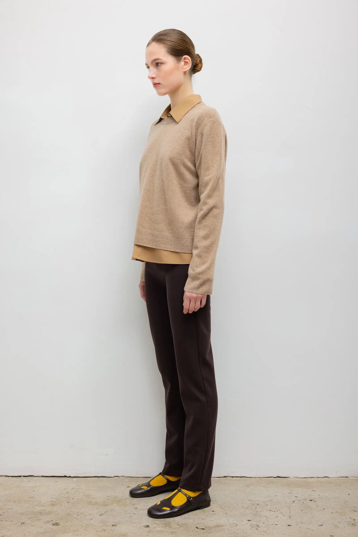 Rio High Waist Straight Pant II - Chocolate - Image 5