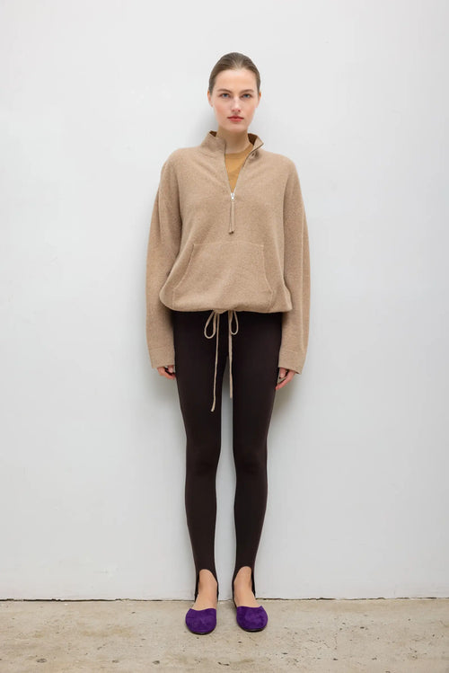 Rio Stirrup Pant - Chocolate - Image 1