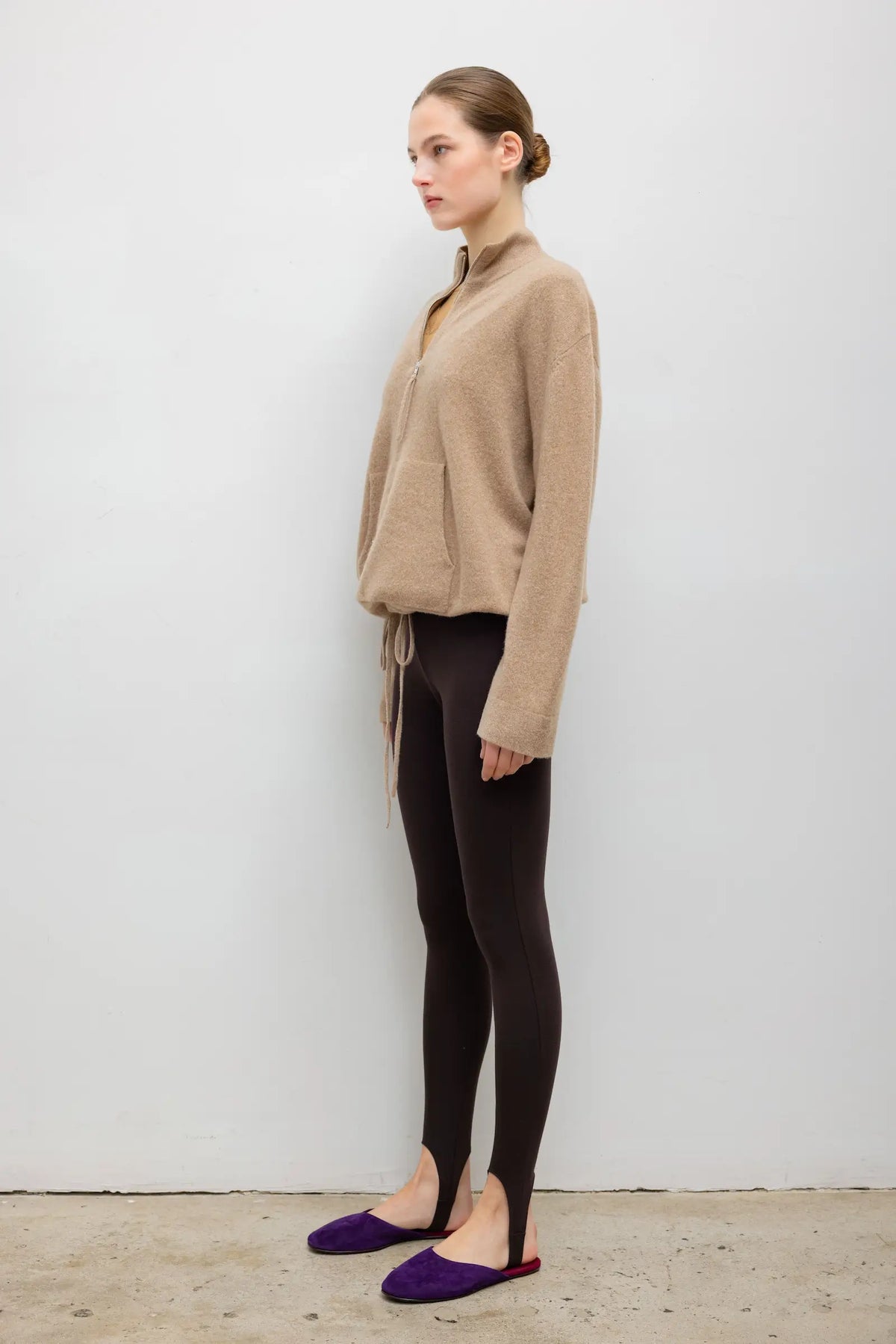 Rio Stirrup Pant - Chocolate - Image 4