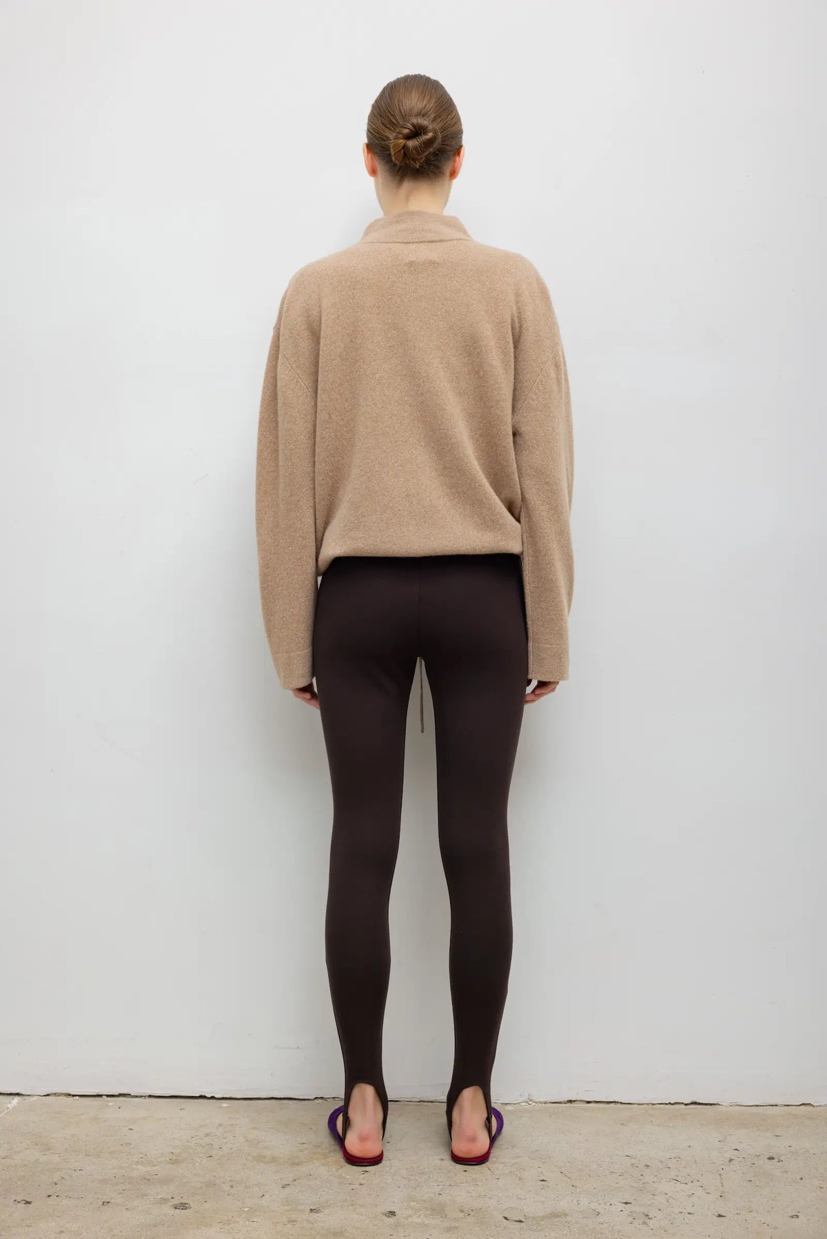 Rio Stirrup Pant - Chocolate - Image 5