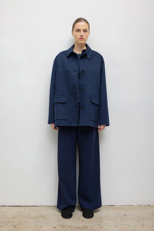 Terese Button Down Jacket - Midnight Melange - Image 3