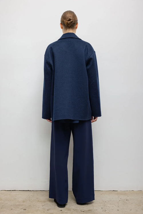 Terese Button Down Jacket - Midnight Melange - Image 6