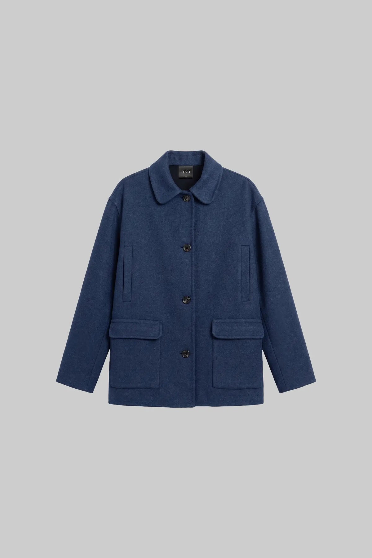 Terese Button Down Jacket - Midnight Melange - Image 2