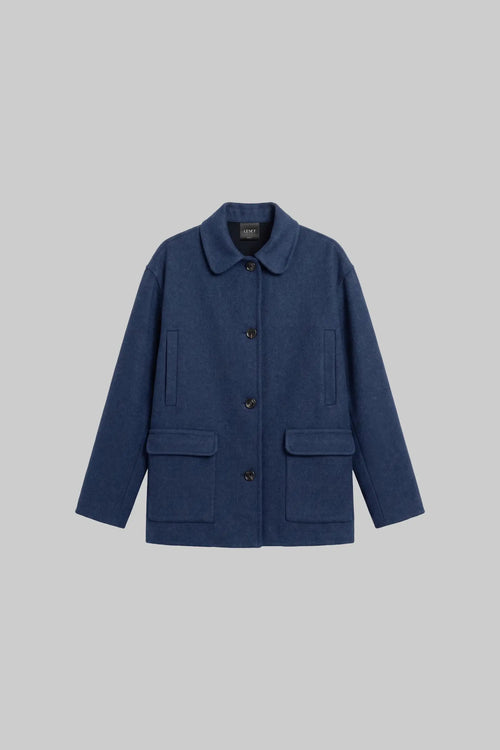 Terese Button Down Jacket - Midnight Melange - Image 2