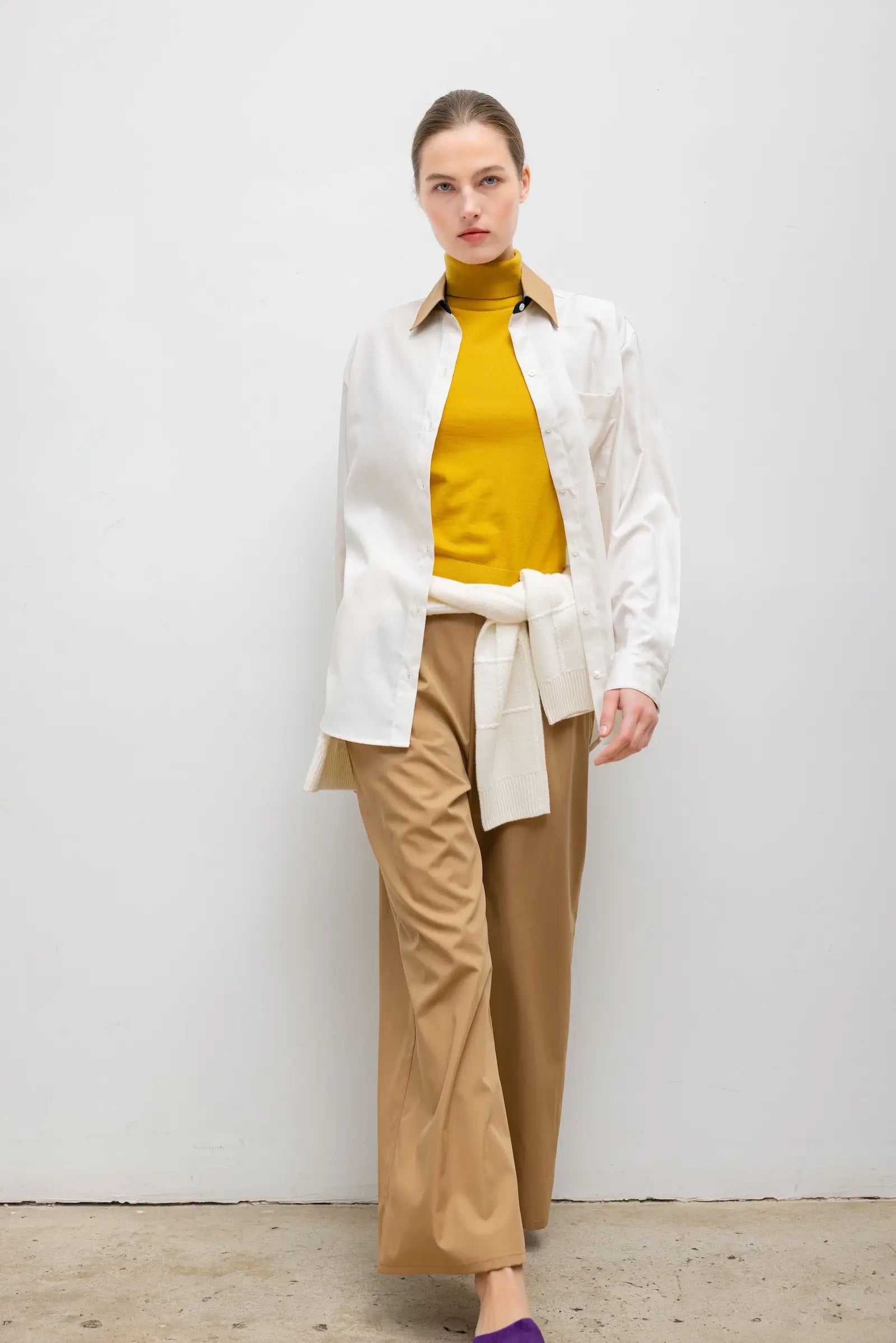 Pre-Order: Yoshi Contrast Classic Button Down