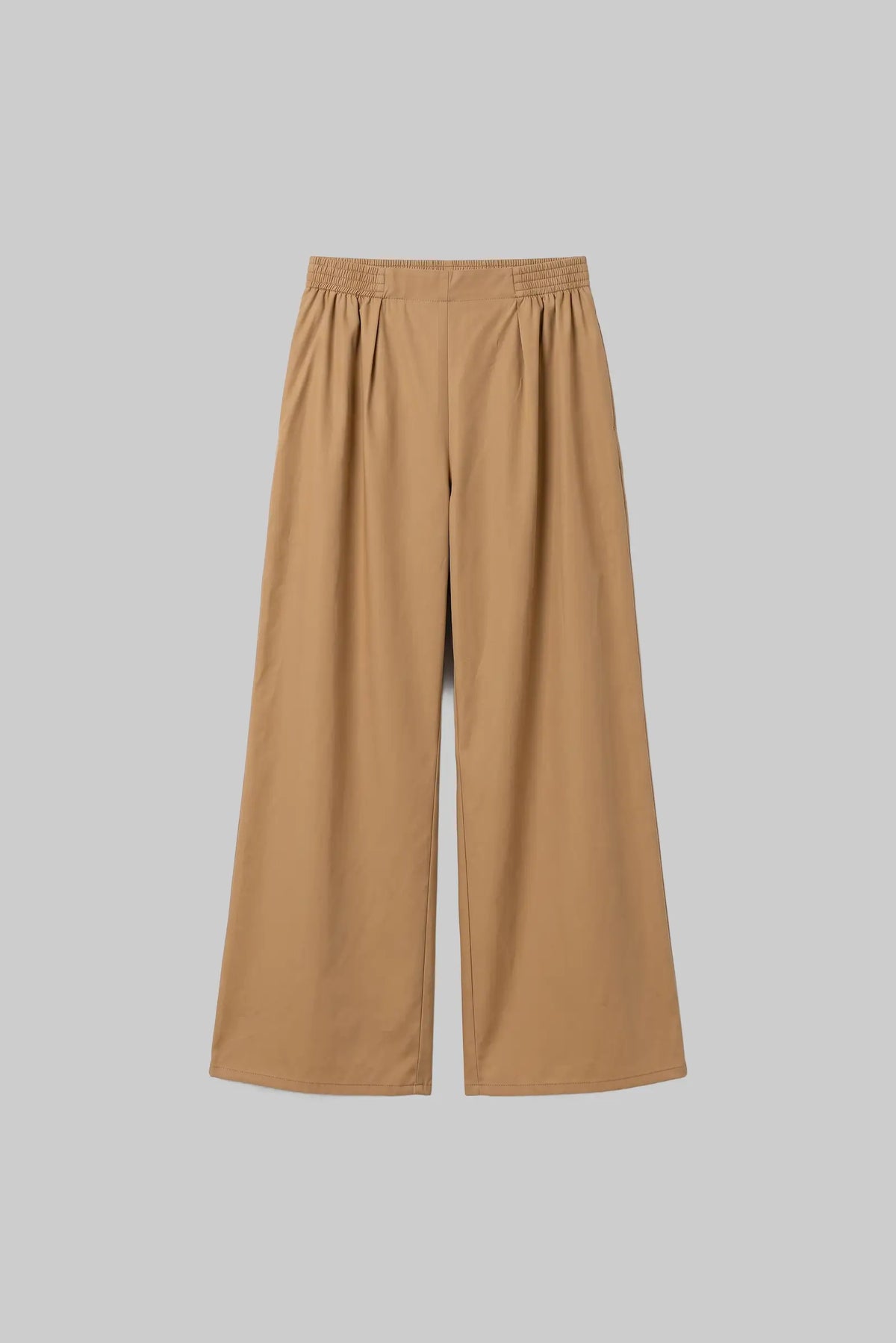 Yoshi Wide Leg Boxer Pant - Camel - Image 2