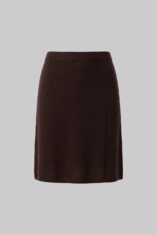 Zoe Pencil Skirt - Chocolate - Image 2