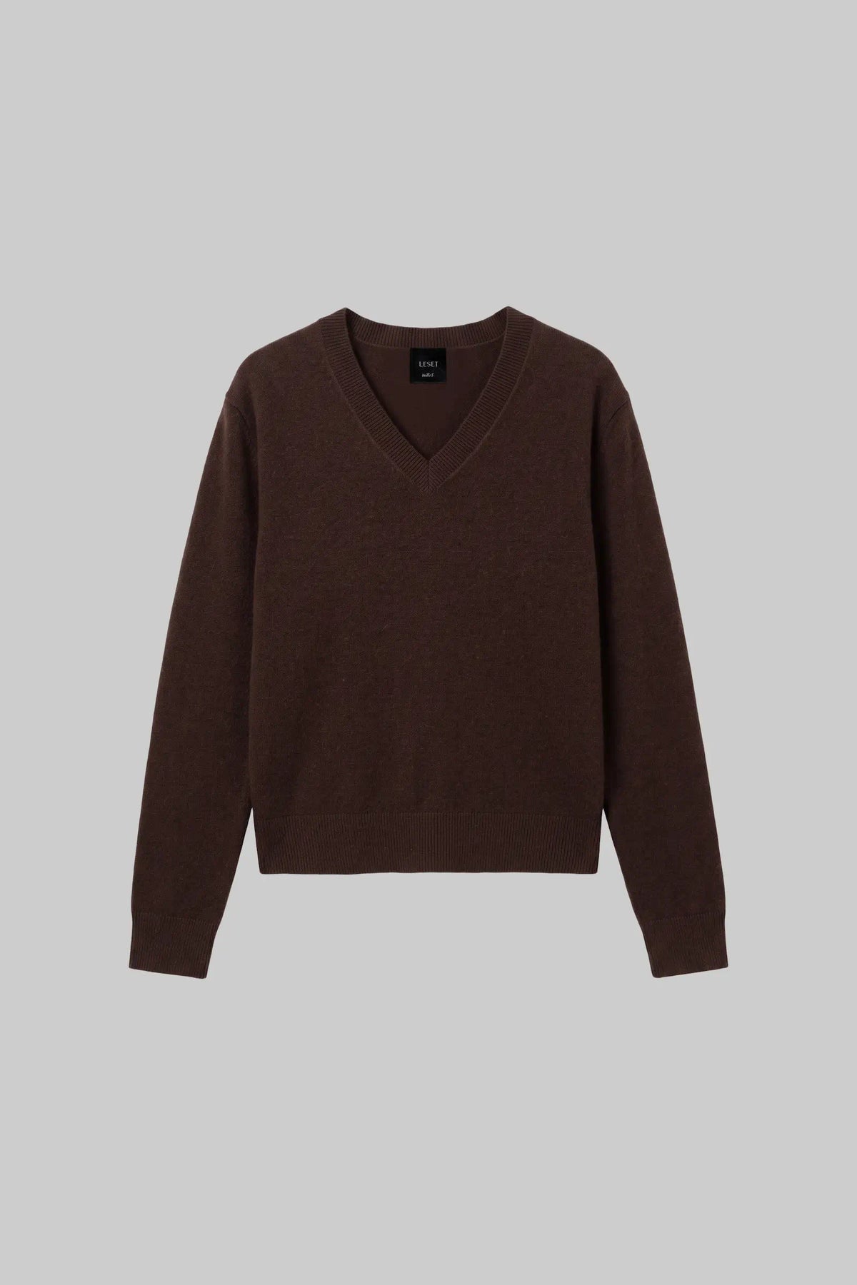 Zoe V Neck - Chocolate - Image 2
