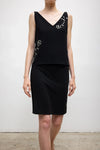 Pre-Order: Arielle Embroidered V Neck Tank