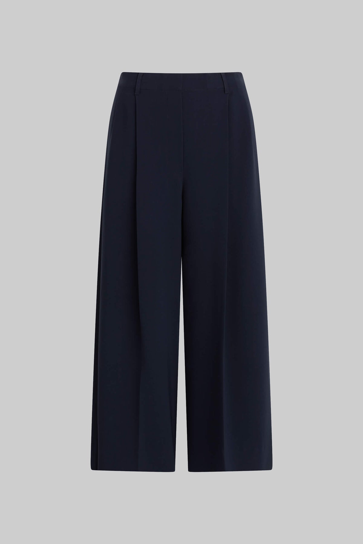 Arielle Crop Wide Leg Trouser - Midnight - Image 2