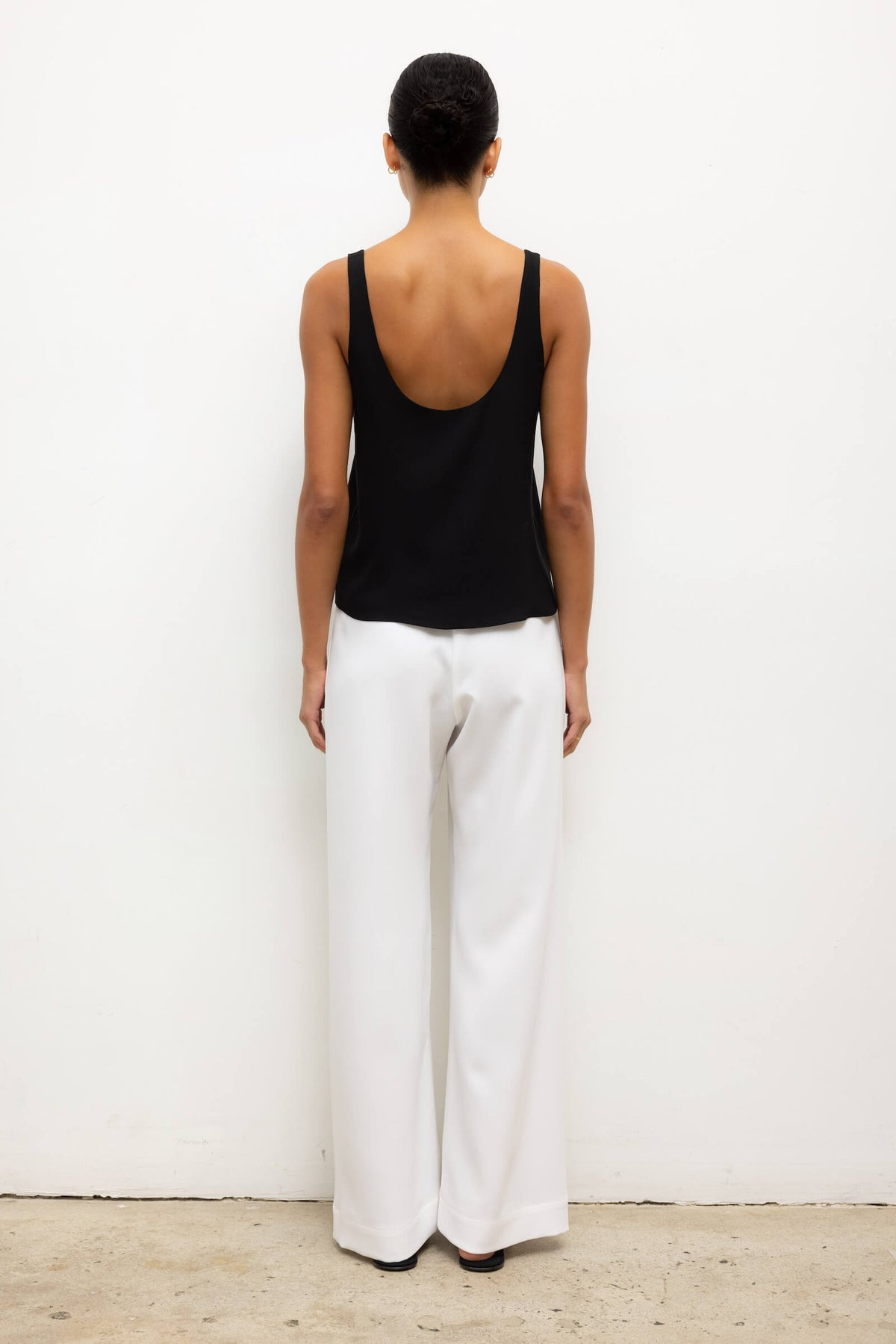 Ari Scoop Tank - Black - Image 6