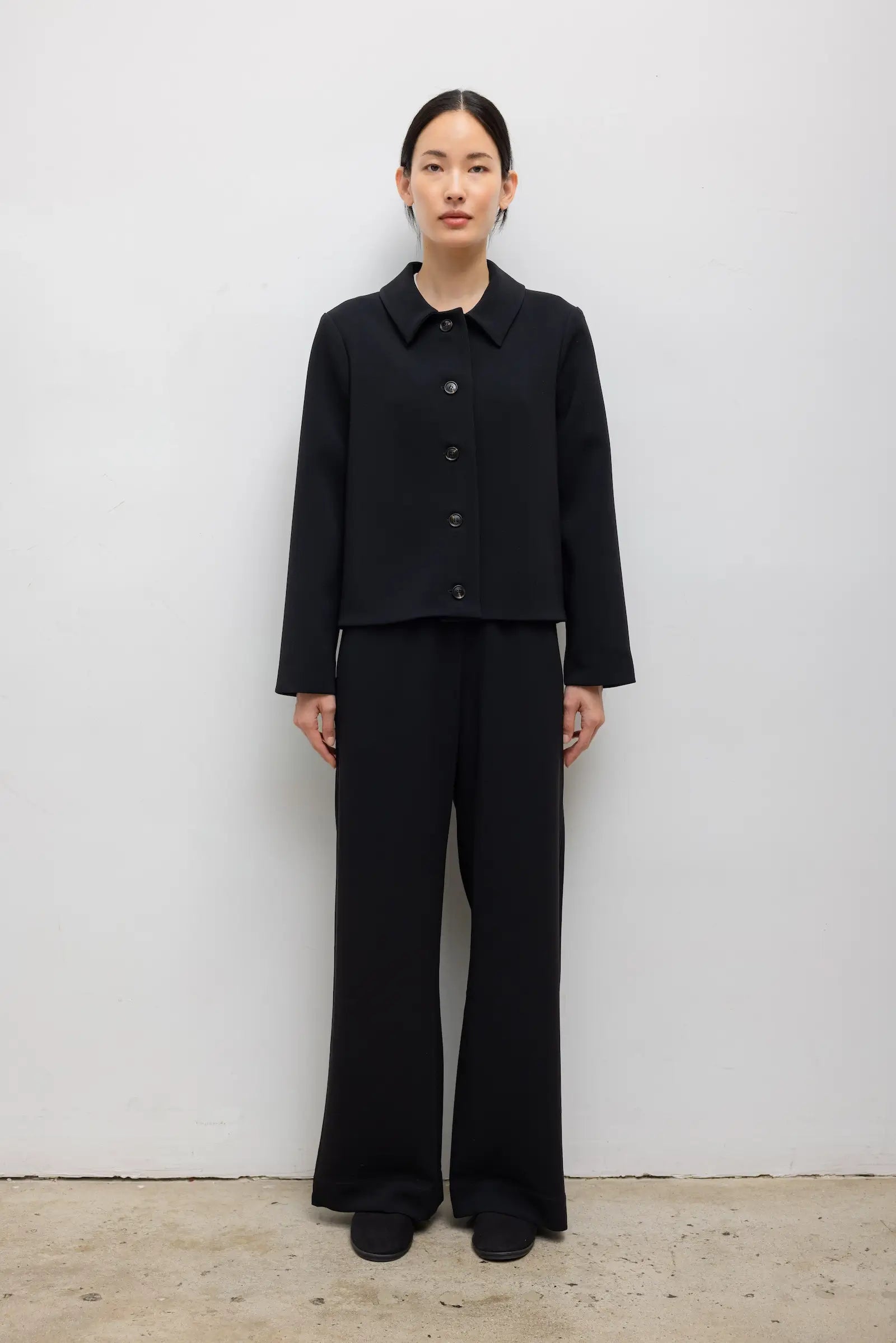 Arielle Bonded Collared Jacket