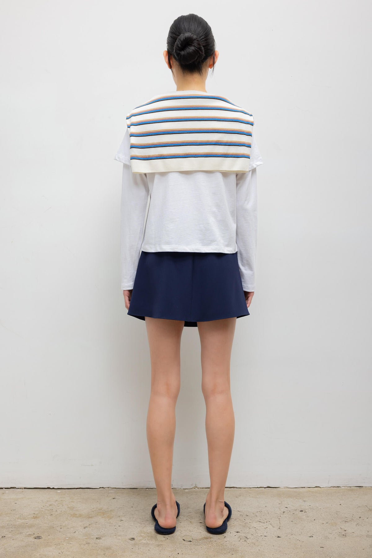 Arielle Mini Skirt - Midnight - Image 6
