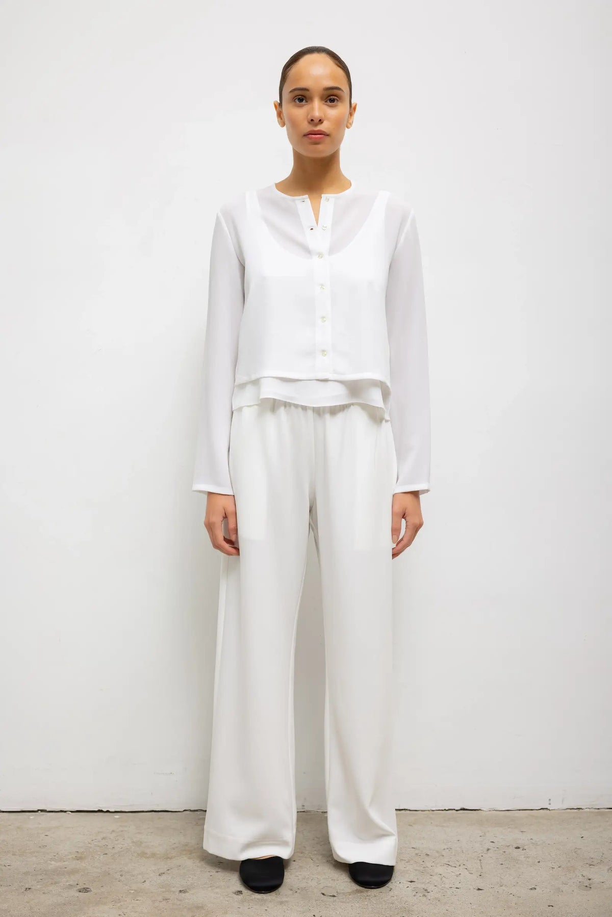 Arielle Pocket Pant - Ice - Image 1