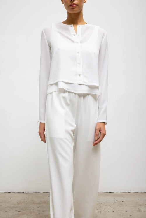 Arielle Pocket Pant - Ice - Image 4