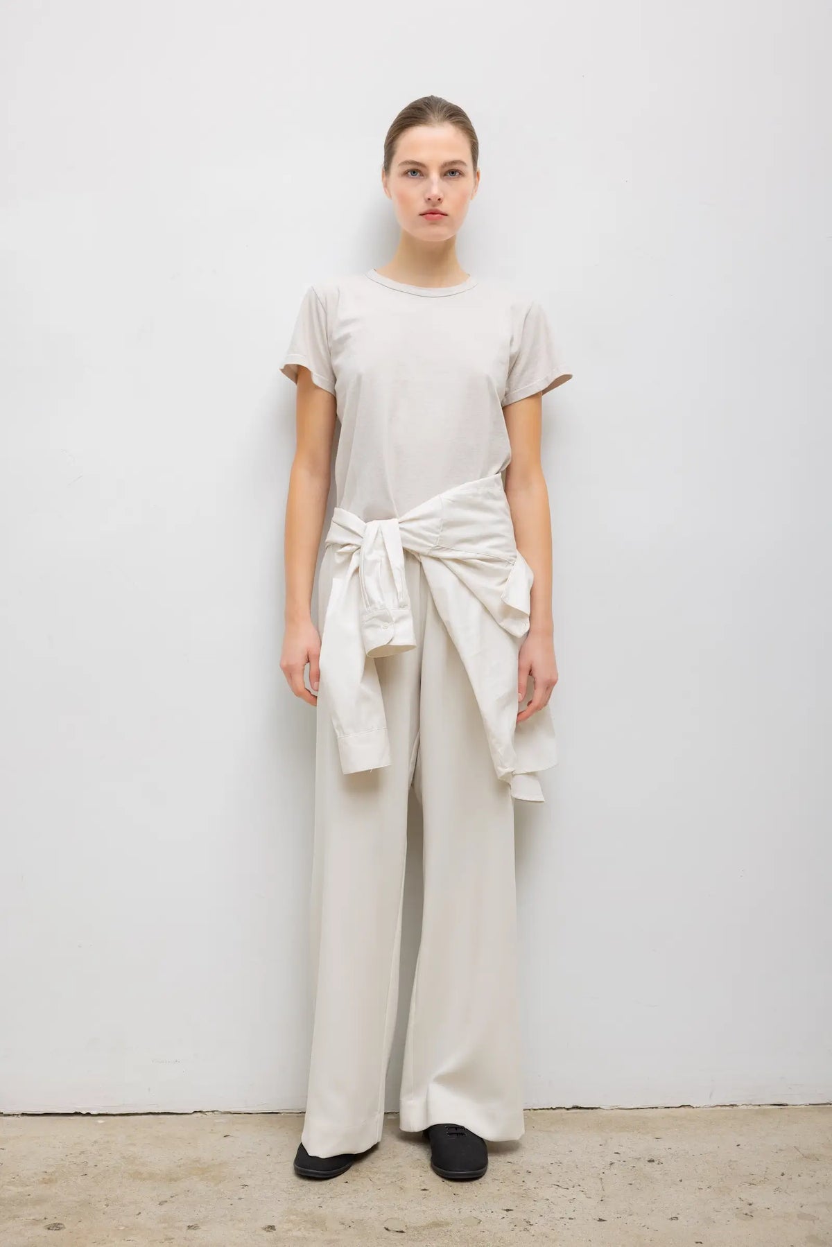 Arielle Pocket Pant - Moon - Image 1