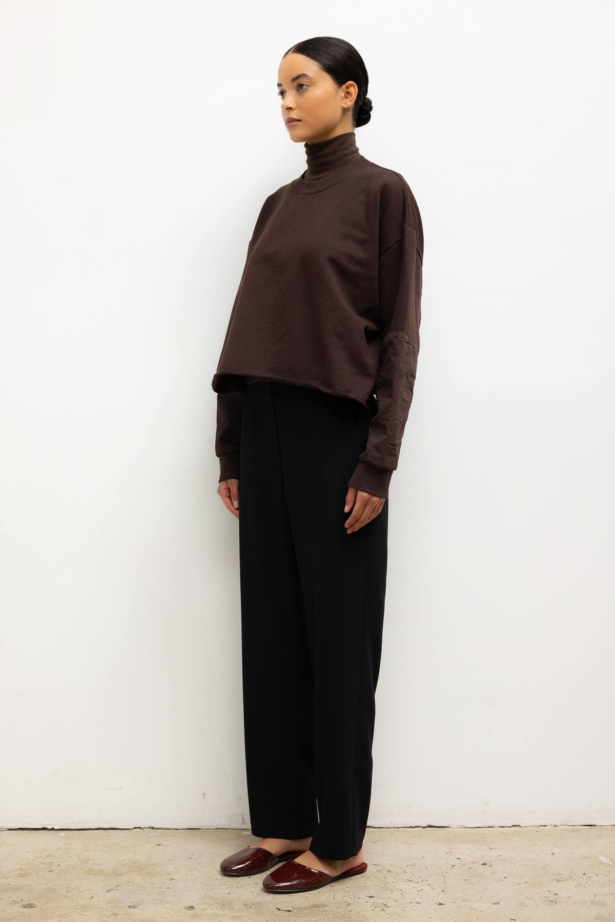 Arielle Tapered Pant - Black - Image 5