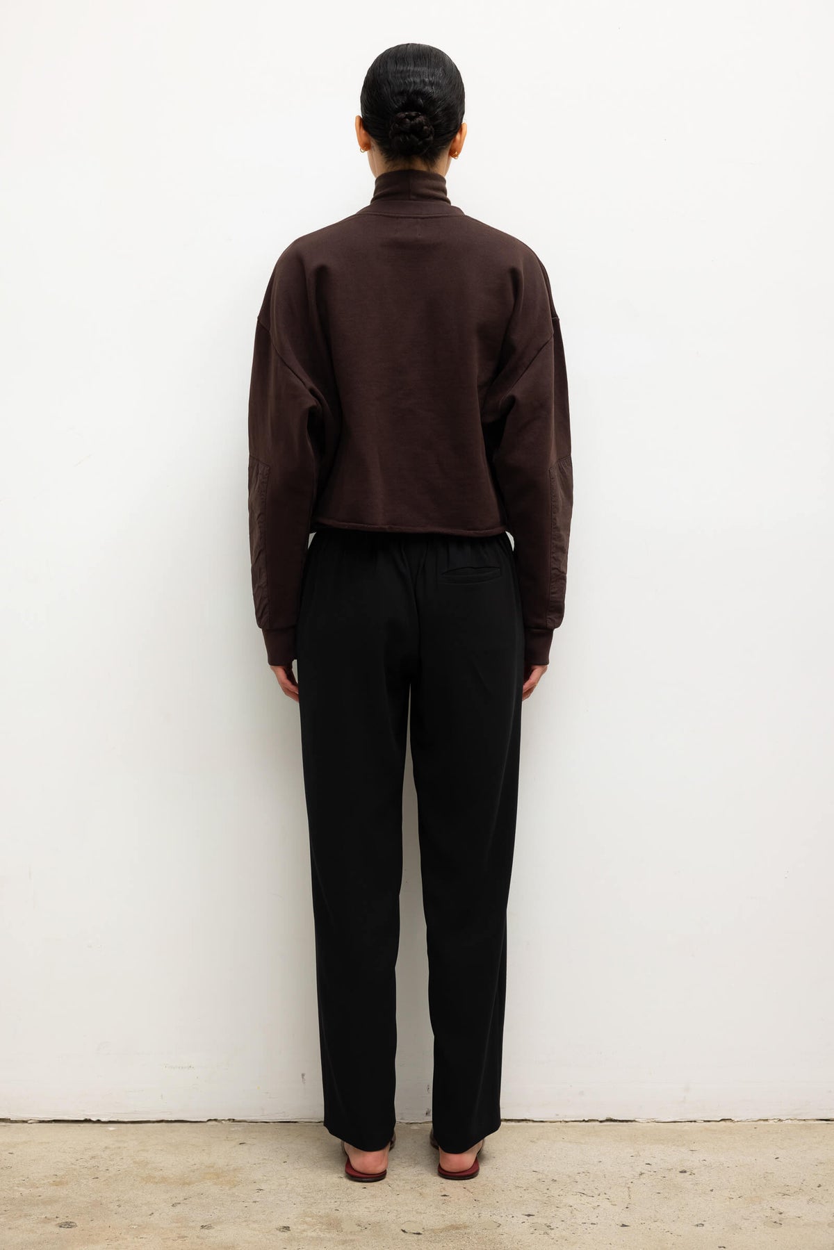 Arielle Tapered Pant - Black - Image 6