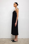 Pre-Order: Arielle Tie Strap Midi Dress