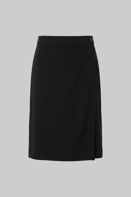 Arielle Wrap Skirt - Black - Image 2