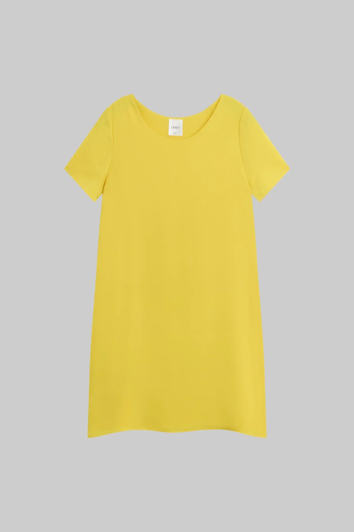 Ari Short Sleeve Mini Dress - Daffodil - Image 2