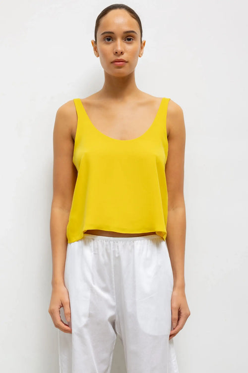 Ari Scoop Tank - Daffodil - Image 1