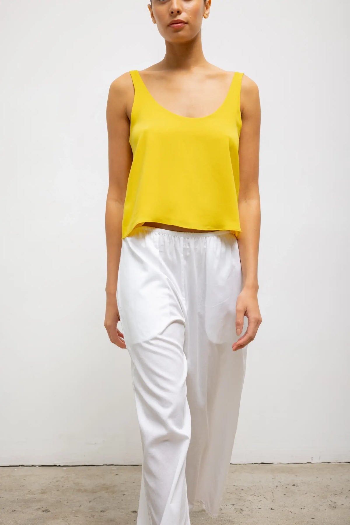 Ari Scoop Tank - Daffodil - Image 5