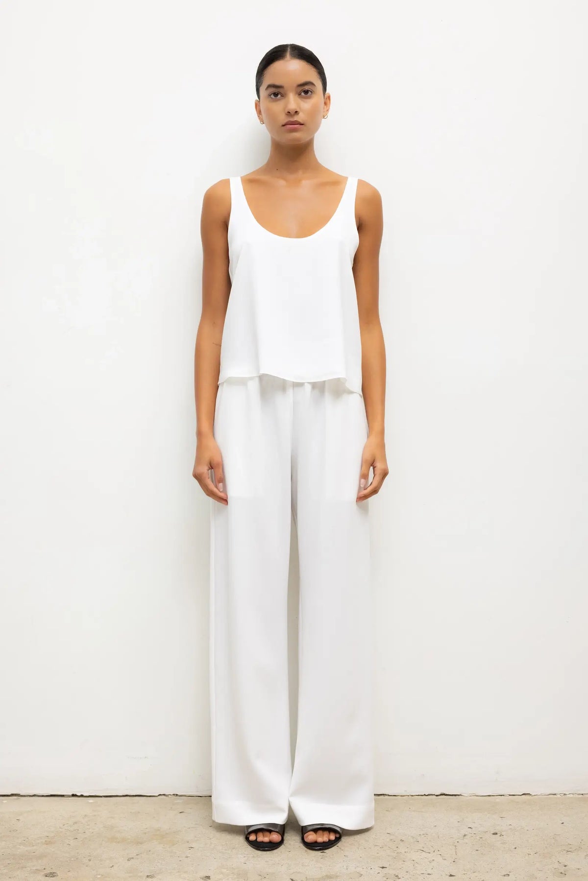Ari Scoop Tank - Ice - Image 3