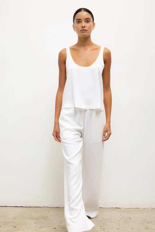 Ari Scoop Tank - Ice - Image 4