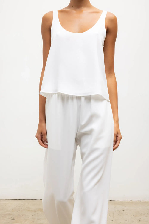 Ari Scoop Tank - Ice - Image 5