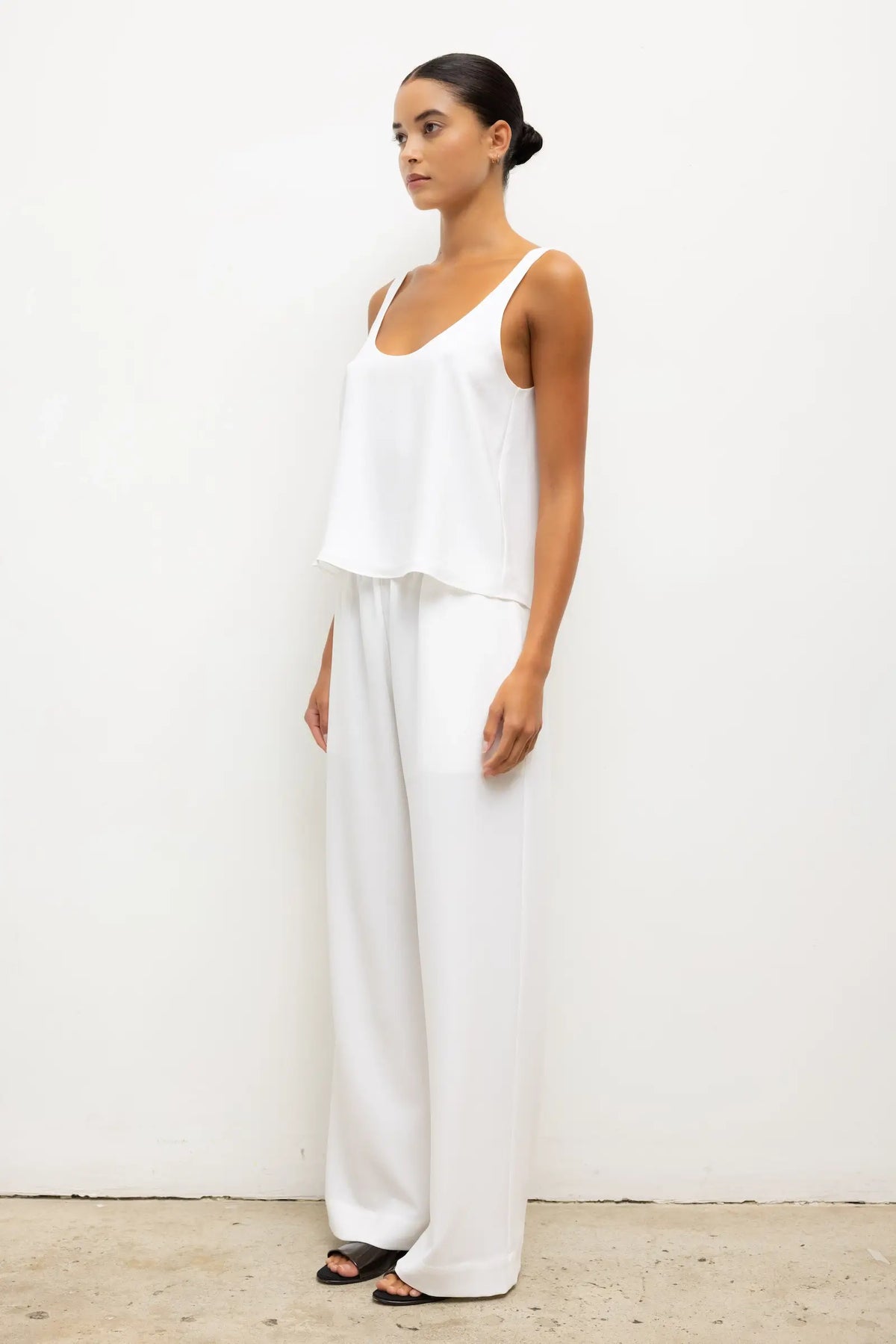 Ari Scoop Tank - Ice - Image 6