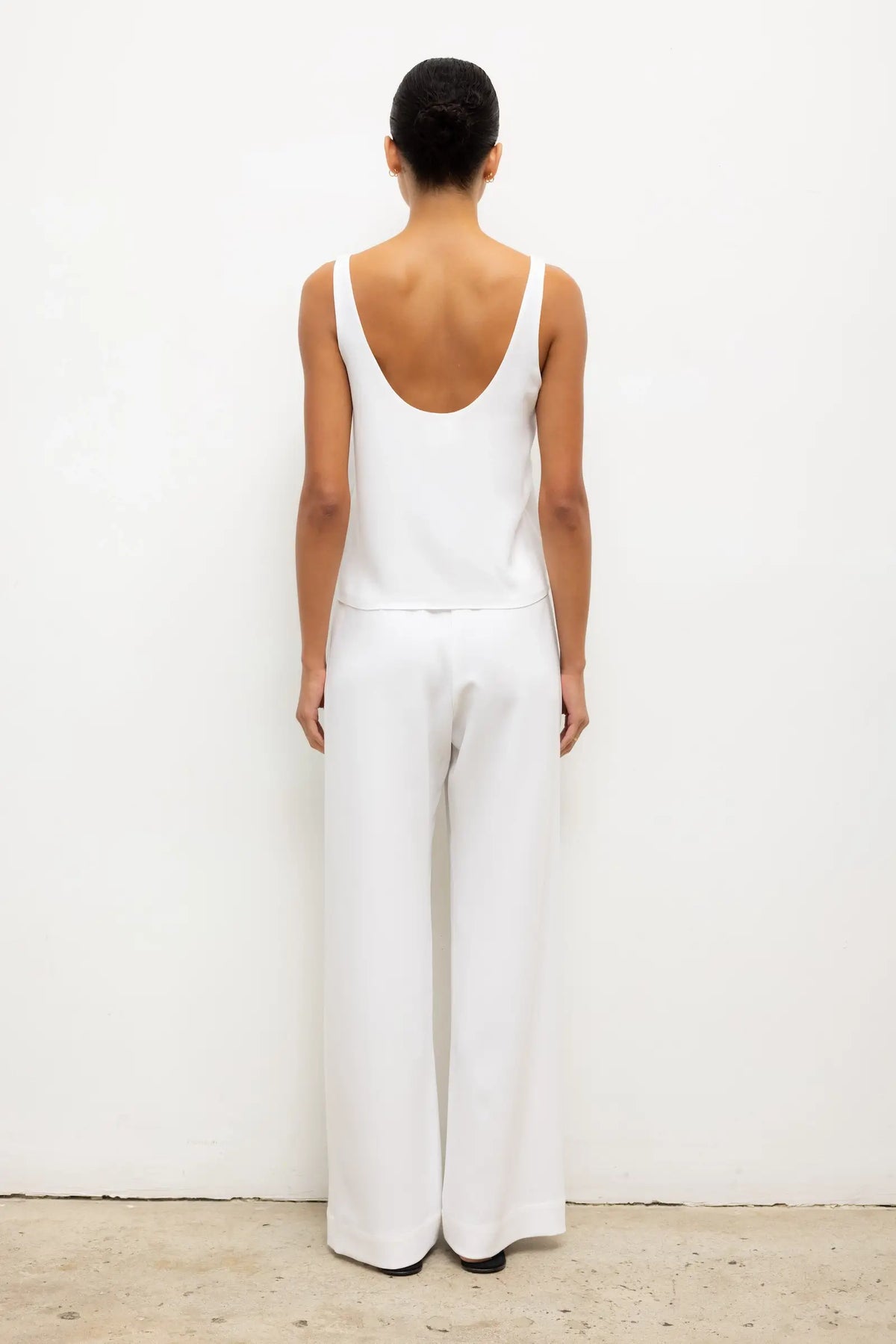 Ari Scoop Tank - Ice - Image 7