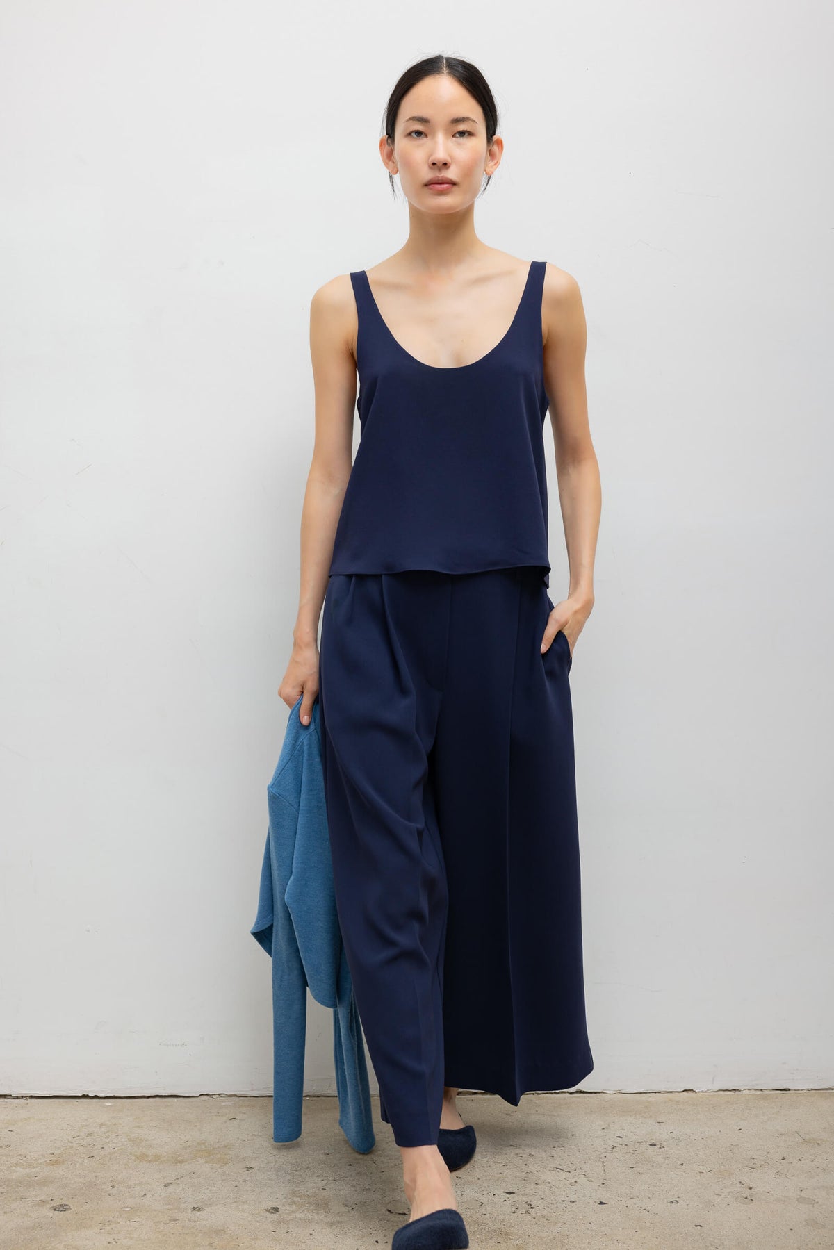 Ari Scoop Tank - Midnight - Image 4