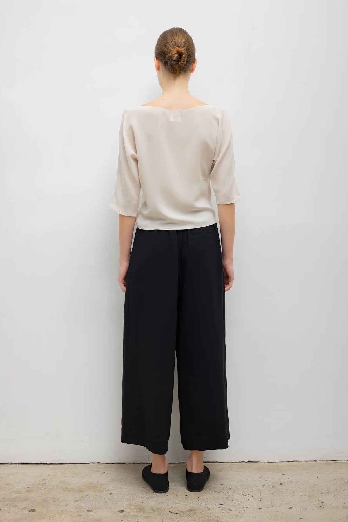 Ari Short Sleeve Dolman Top - Moon - Image 6