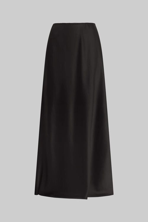 Barb Bias Skirt - Black - Image 2