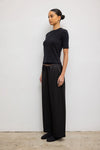 Barb Crop Drawstring Pant