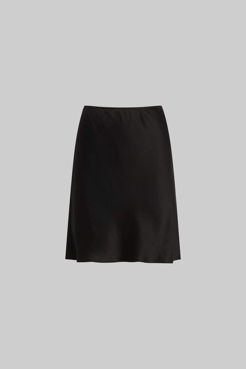 Barb Slip Skirt - Black - Image 2