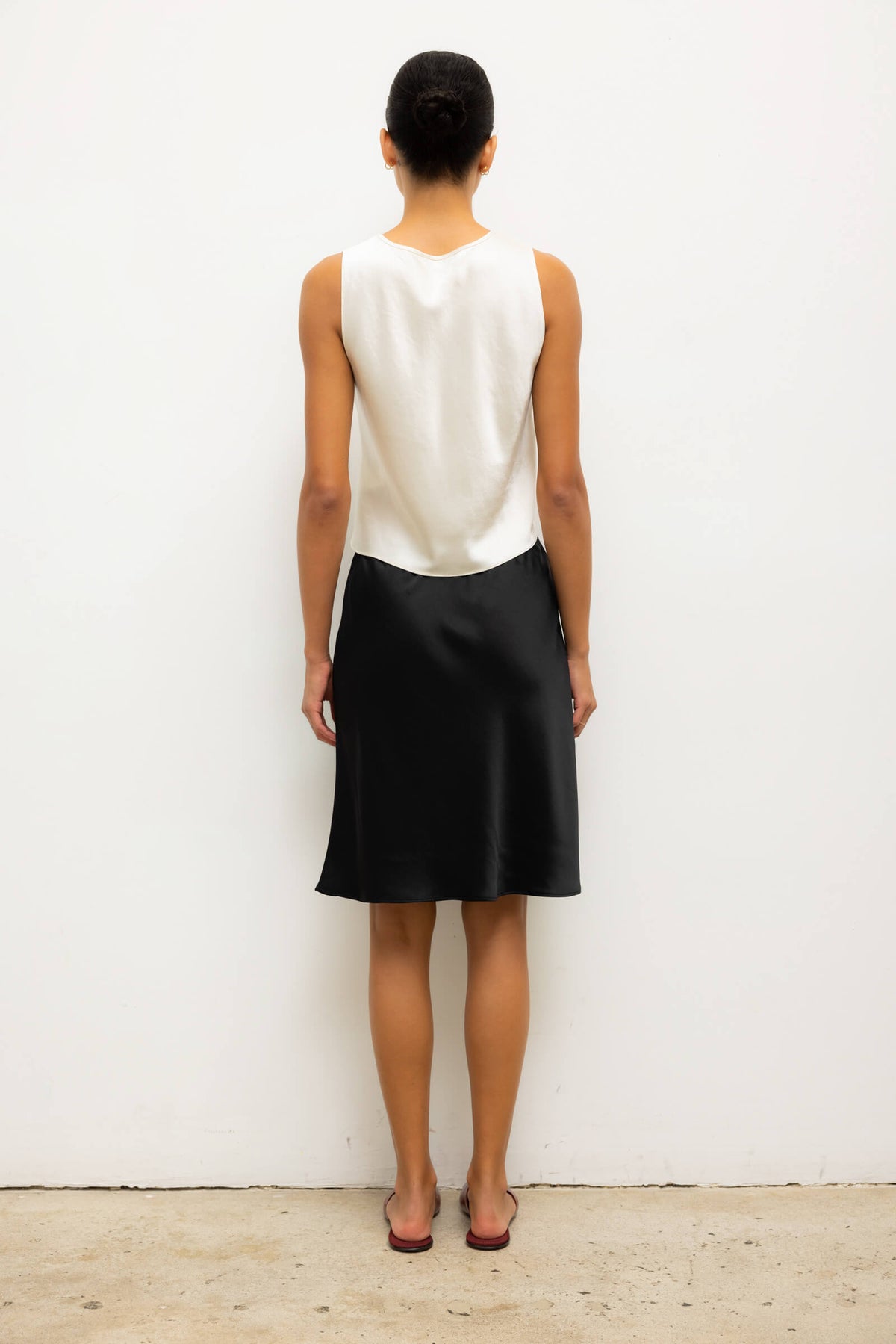 Barb Slip Skirt - Black - Image 6