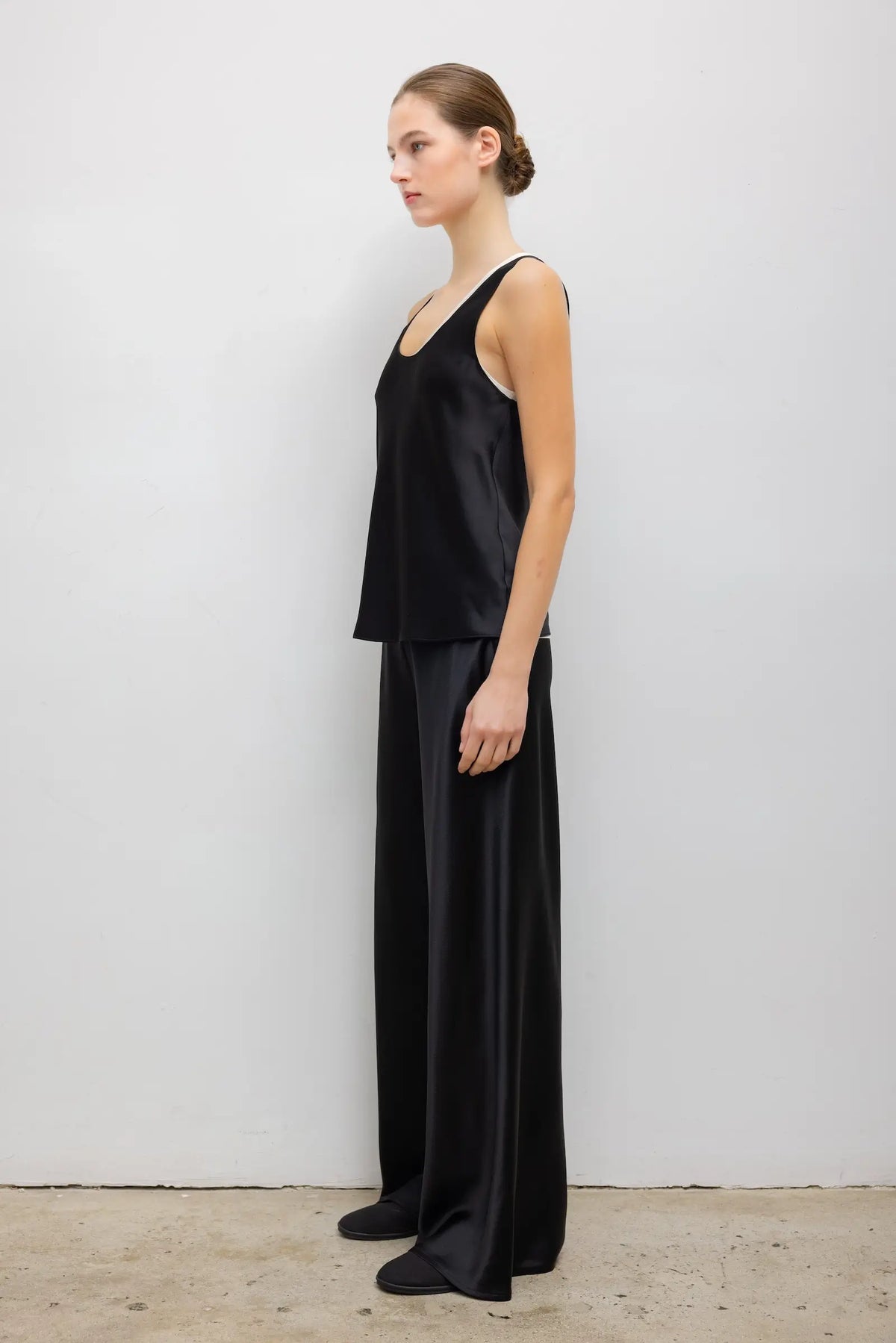 Barb Bias Tank - Black - Image 5
