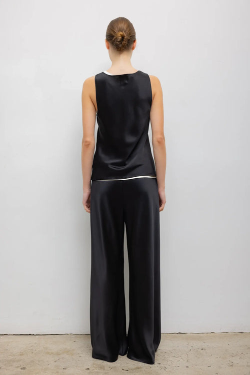 Barb Bias Tank - Black - Image 6
