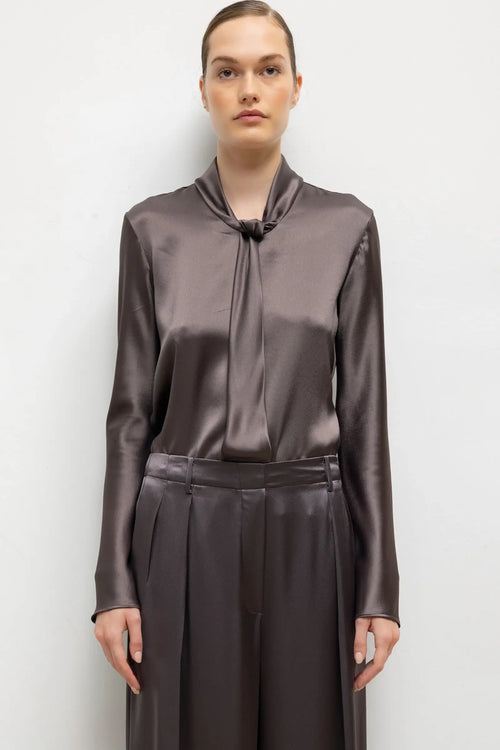 Barb Scarf Longsleeve - Gunmetal - Image 1