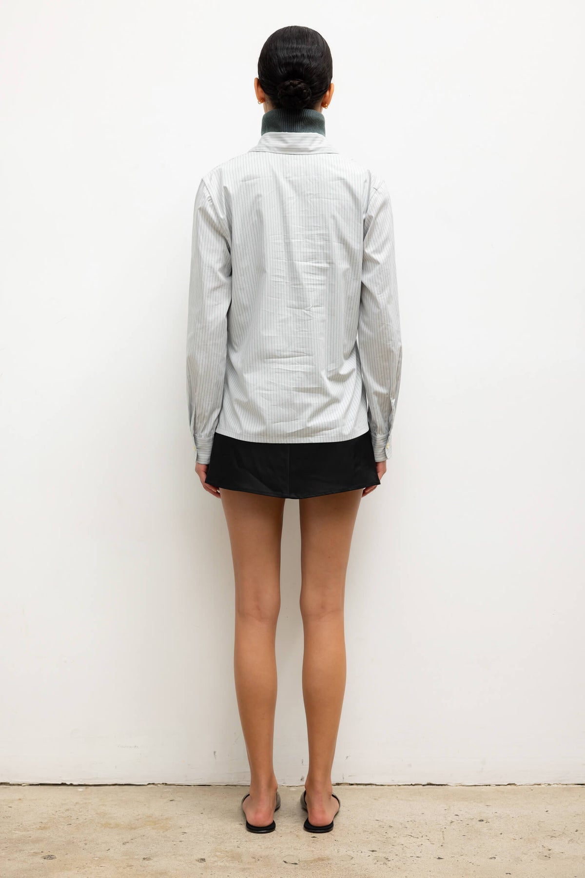 Barb Mini Skirt - Black - Image 6