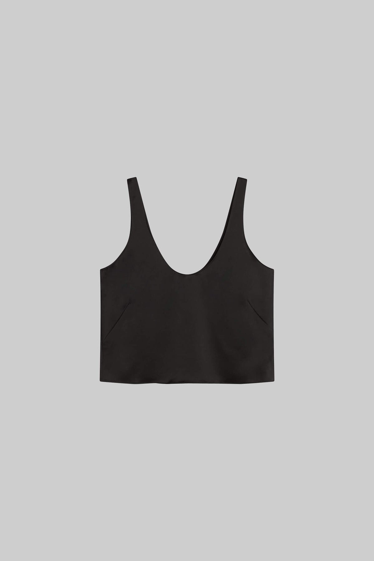 Barb Scoop Tank - Black - Image 2