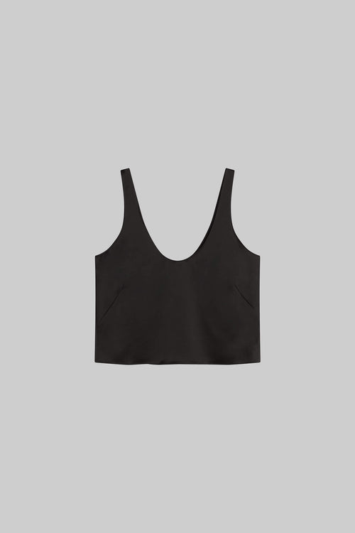 Barb Scoop Tank - Black - Image 2